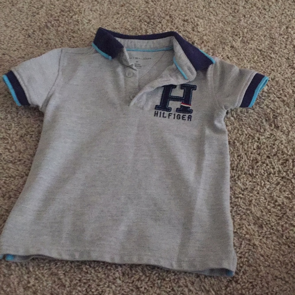 Tommy Hilfiger grey polo
